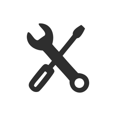 STOCK - Tools Icon (Grey)