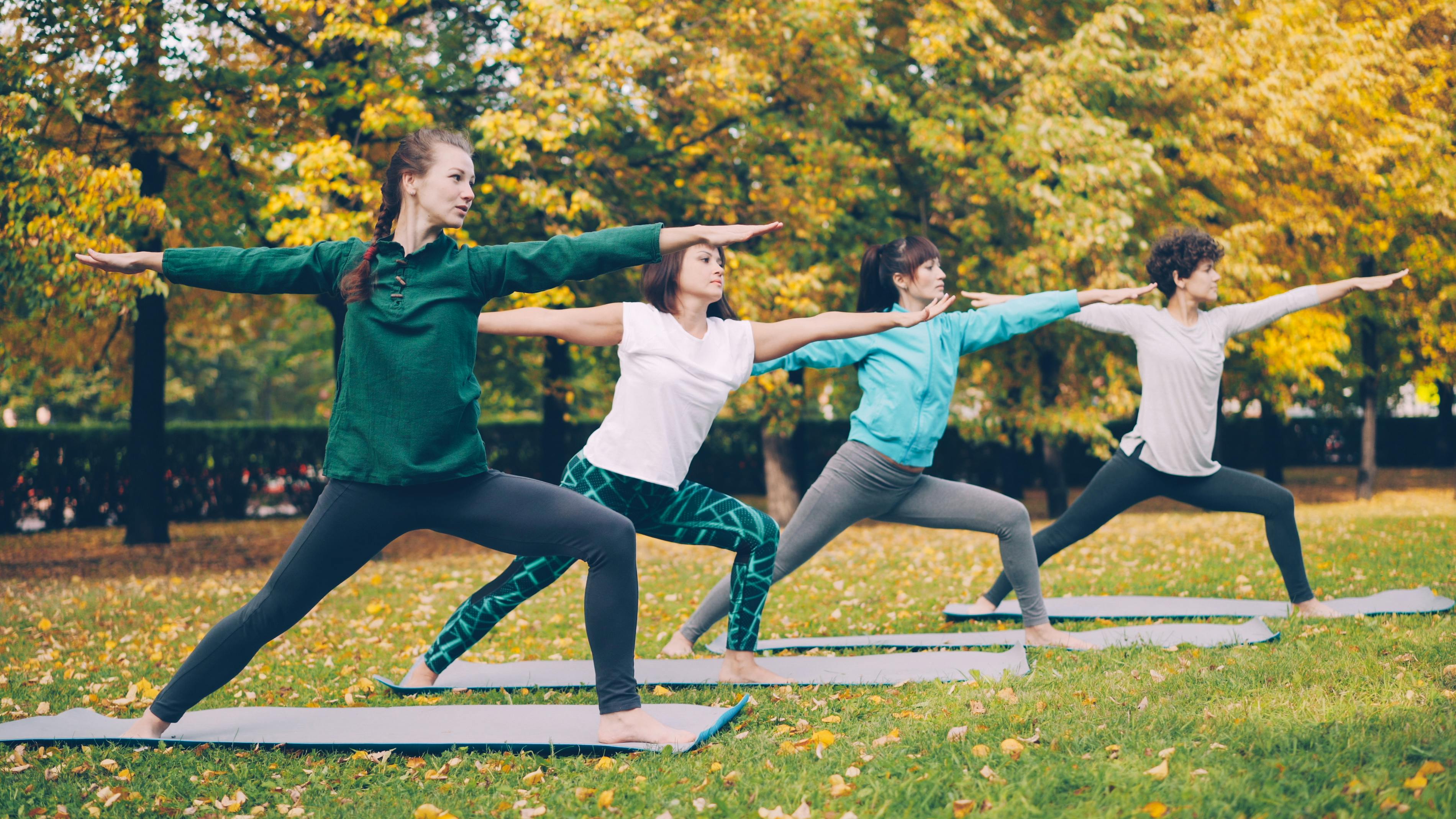 Yoga class in Valley Park